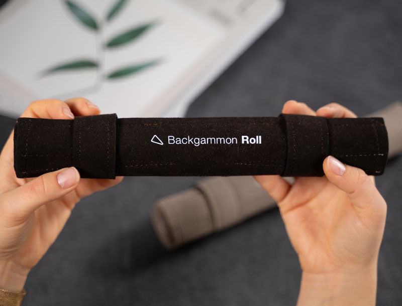 Brun Backgammon Roll
