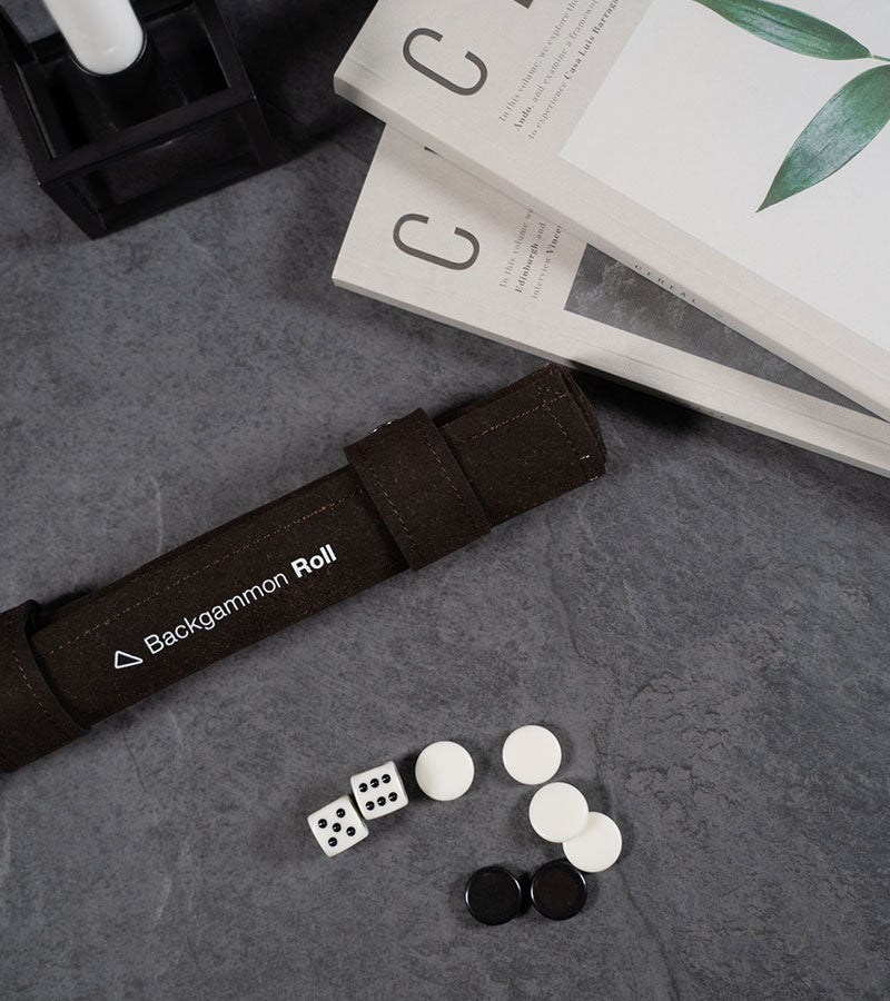 Brun Backgammon Roll